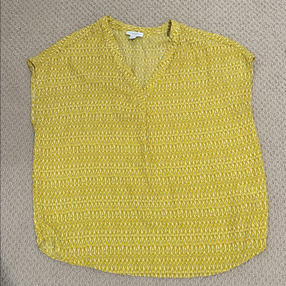 Carolina Belle V-Neck Sleeveless Top